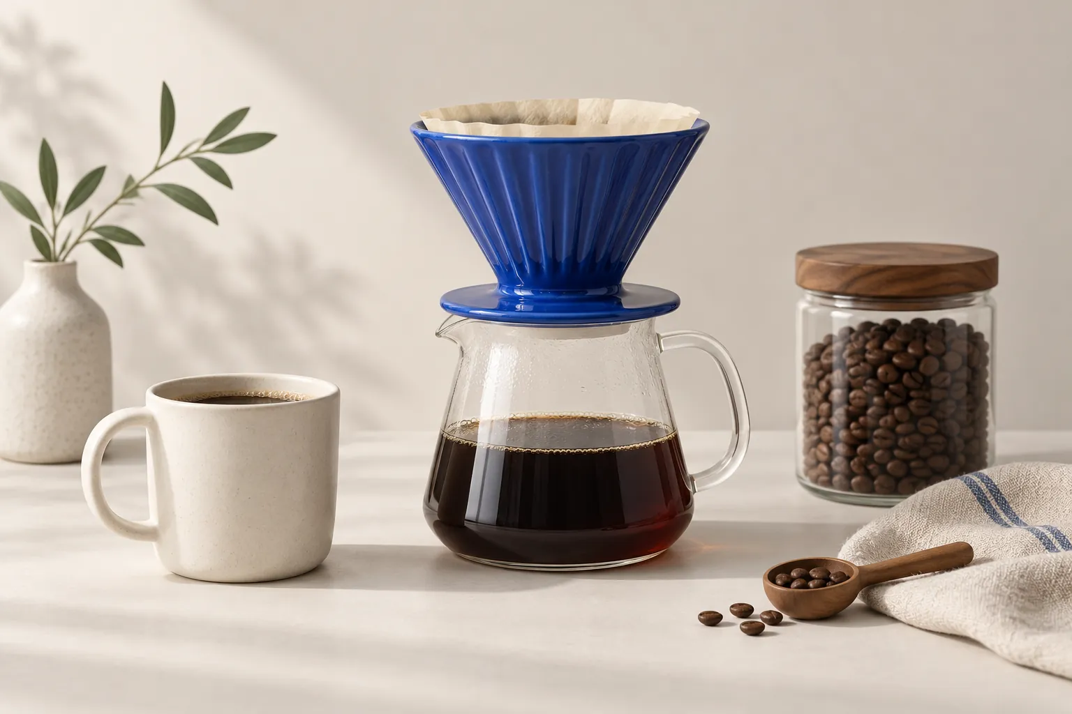 Coordinated coffee products illustrating how to add frequently bought together on Shopify.